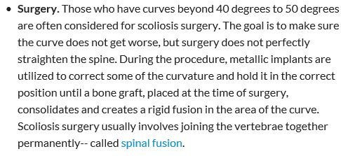 Scoliosis Surgery