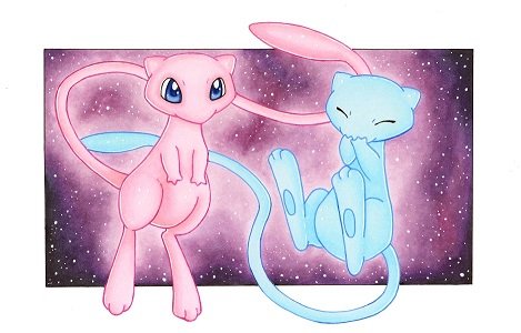 COPIC Sketch - Shiny Mewtwo and Shiny Mew by the--shambles -- Fur Affinity  [dot] net