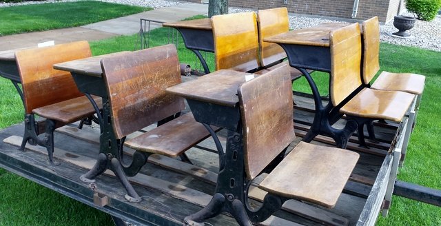 Antique School Desks Steemit