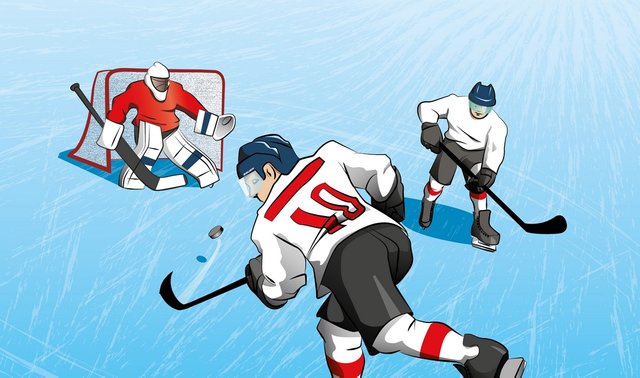 Hockey players