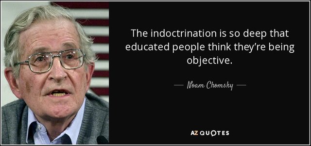 noam Chomsky quote-the-indoctrination-is-so-deep.jpg
