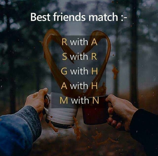 Friend match