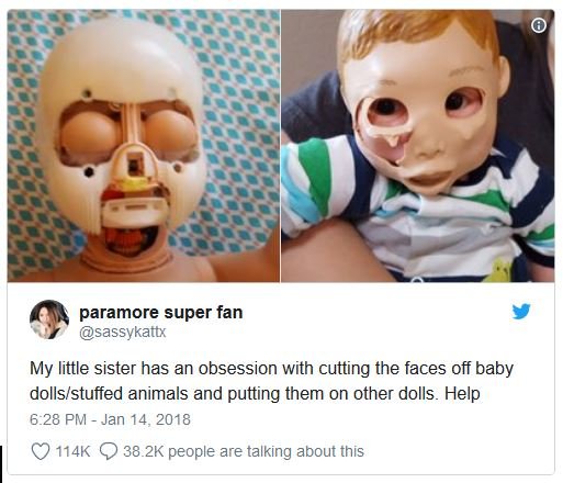 weird baby dolls