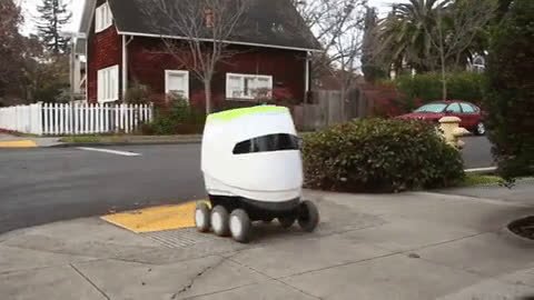 Robby sales delivery robot