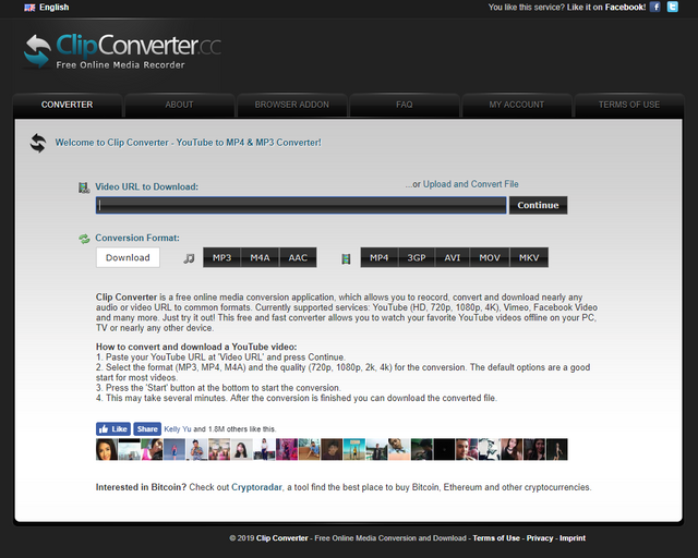 sengetøj Ud angivet ClipConverter.cc - Free Online Media Conversion and Download — Steemit