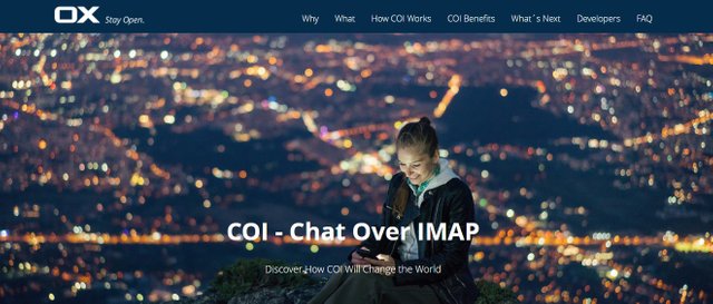 Chat over imap
