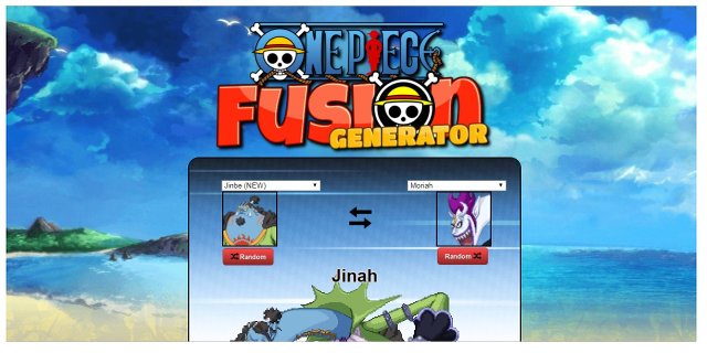 One Piece Fusion Generator Combine Your Favorite Characters