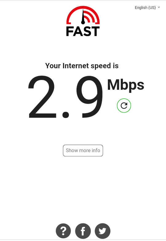 View Really Fast Internet Speed Test Background