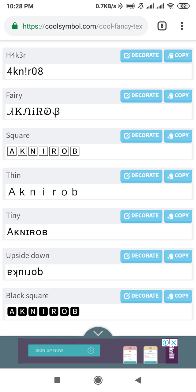 Cool Fancy Text Generator Change Your Text Style Without Any
