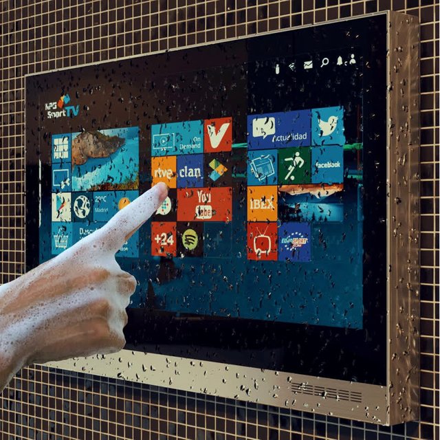 Ocea Bathroom Tv Waterproof Smart Tvs You Can Watch In The Ocea Bathroom Tv Waterproof Smart Tvs You Can Watch In The