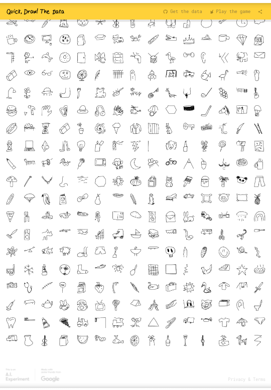 Quick Draw The Data Google Quick Draw Dataset For Artist Dev Anyone To Explor Steemit The world's largest doodle dataset: steemit