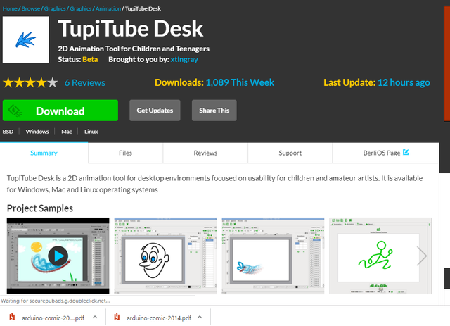 Tupitube Desk Open Source Animation Software Steemit