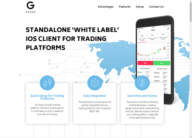 Gekko Mobile Client For Trading Platforms Palnet