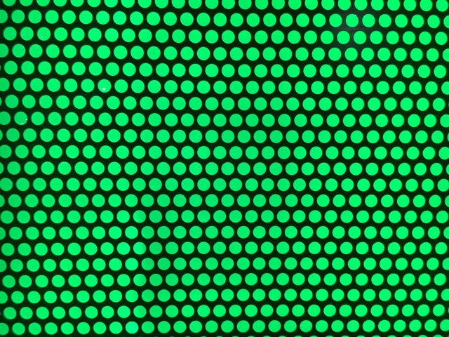 Cool green dots