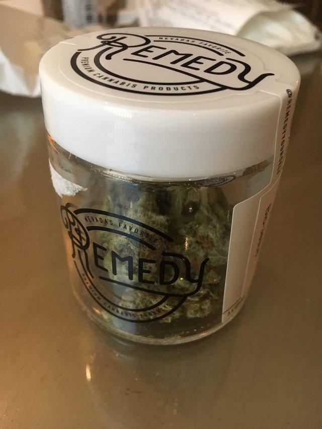 Trying the Vegas Weed