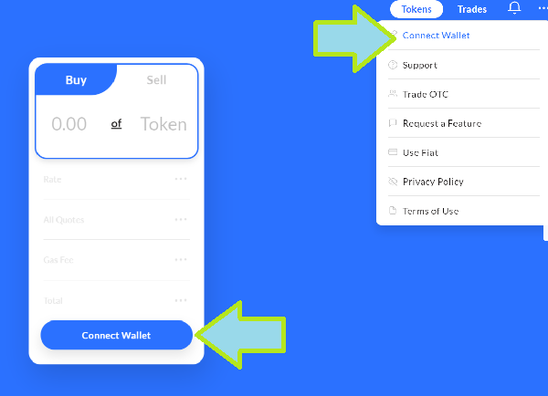 airswap connect wallet