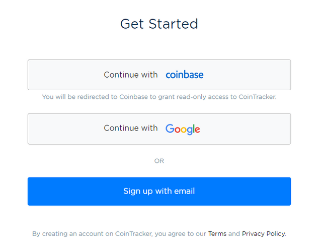 cointracker getting started