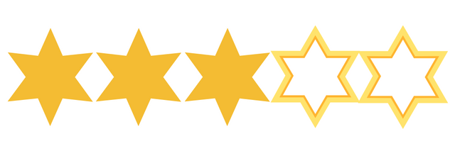 three stars