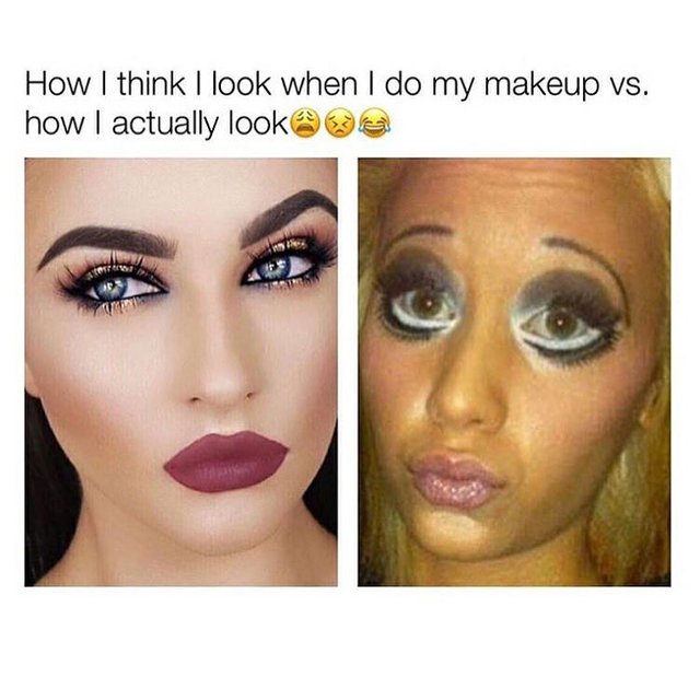 Funny Makeup Expectation Vs Reality | Makeupview.co
