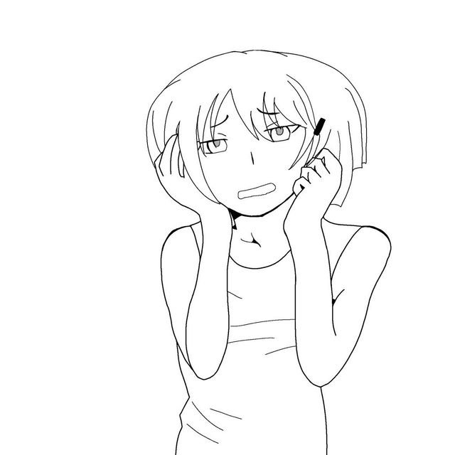 My Illustration Of Today Anxiety 今日のイラスト 不安 Steemit