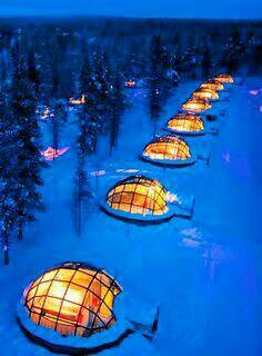 Glass Igloo In Finland Steemit