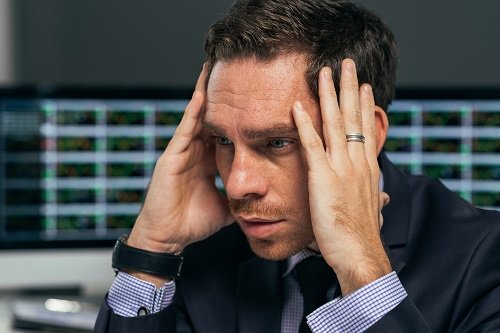 Image of a confused day trader