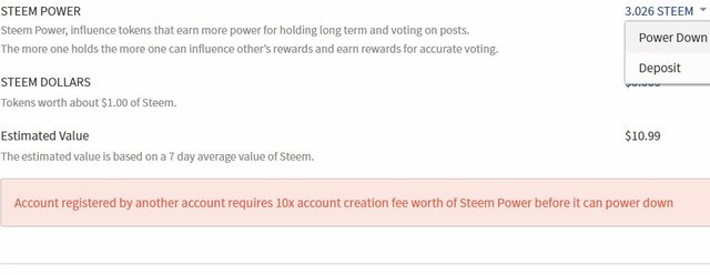 Image of Steem Powerdown limit