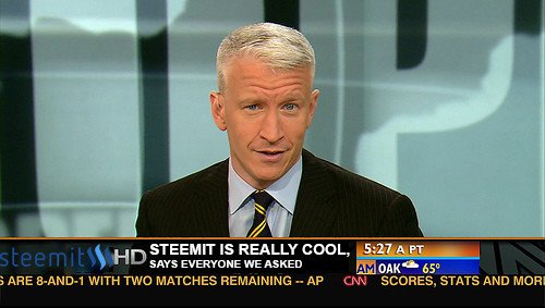 Steemit is really cool, on the news