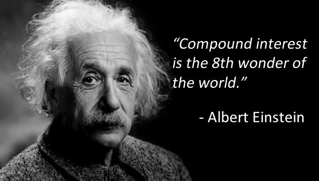 Einstein believes in compound interest – maybe you should too?