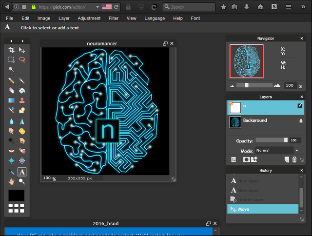 PIXLR Editor: Adding PNG Layers to JPEG Files 