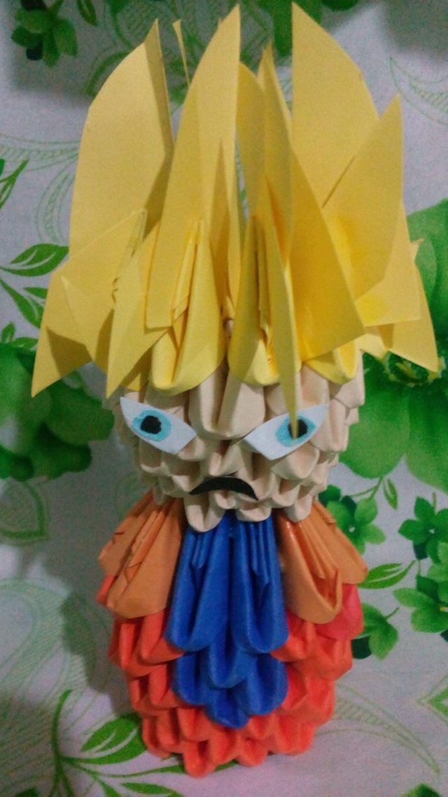 Goku 3D Origami - Original #15 — Steemit