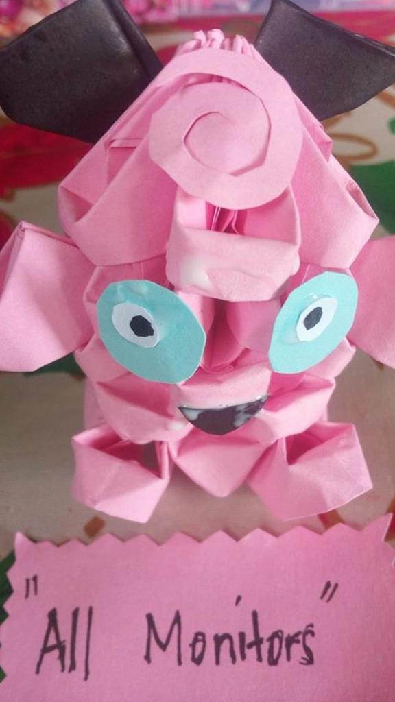 Pokemon Jigglypuff 3d Origami Original 11 Steemit