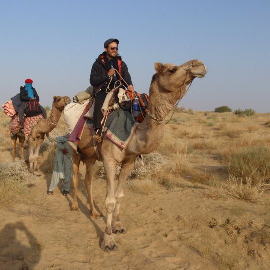 Camel safari in India for a week