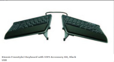 Kinesis Freestyle2 Keyboard with VIP3 Accessory .jpg