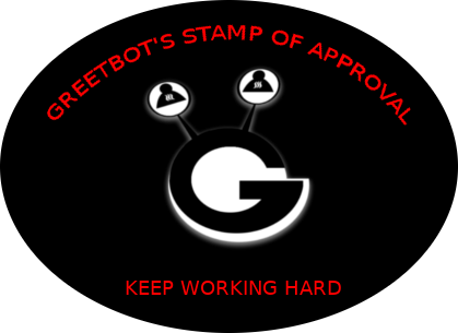 greetbot's stamp of approval