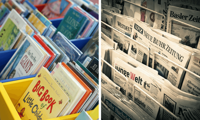 Picture-Books vs Newspapers