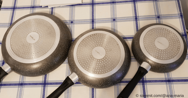Cleaned Frying Pans
