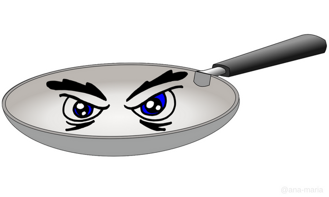 Angry Frying Pan