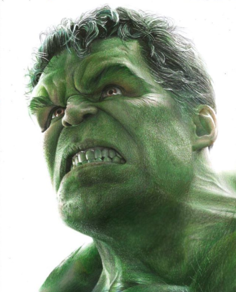  Dibujo de Hulk