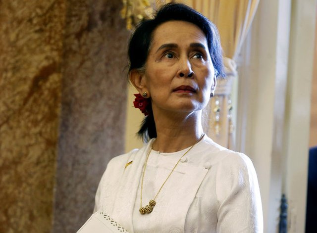 Myanmar's State Counsellor Aung San Suu Kyi refused to support the two Reuters journalists who, earlier this month, were foun
