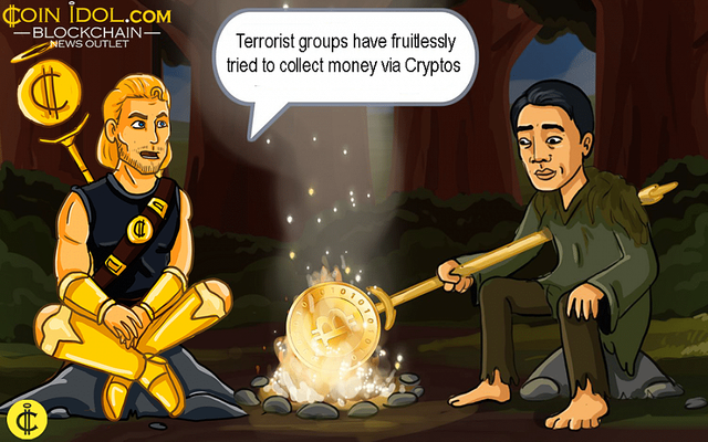 According to Yaya, Cryptos have, by far, been the worst sort of money since they buy weapons and other goods with hard cash in regions with flaky technology infrastructures such as Iraq, Syria and Africa.