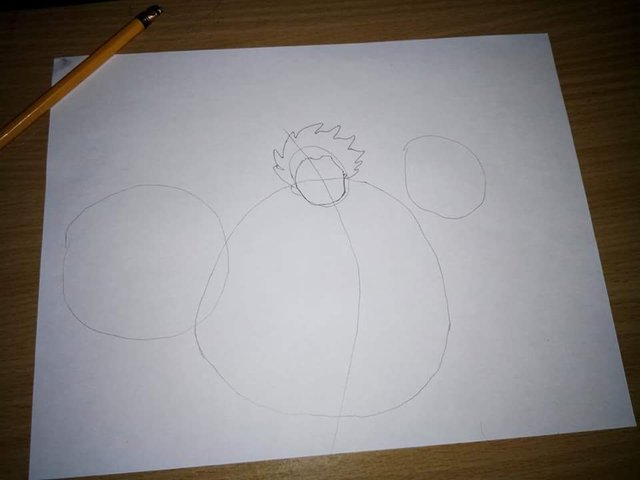 My Drawing Of Monkey D Luffy S Gear 4 With Step By Step Process Steemit My Drawing Of Monkey D Luffy S Gear 4 With Step By Step Process Steemit