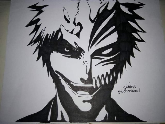 Ichigo Hollow Learn Basic Drawing Technique With Me Steemit Ichigo Hollow Learn Basic Drawing Technique With Me Steemit