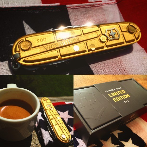 2016 Limited Edition Victorinox Climber Gold