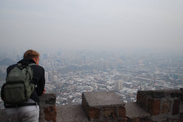 foggy santiago