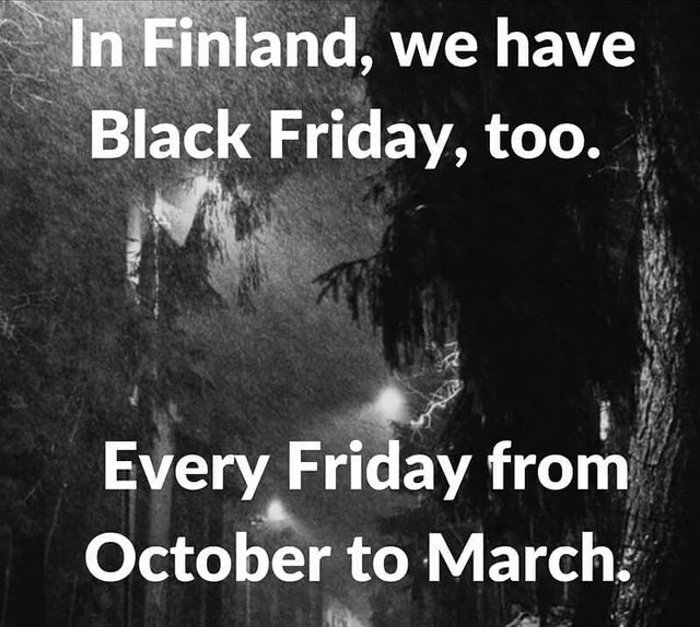 Finland Black Friday