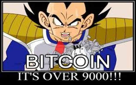 Bitcoin over $9000!!!