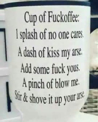 Cup of Fuckoffee