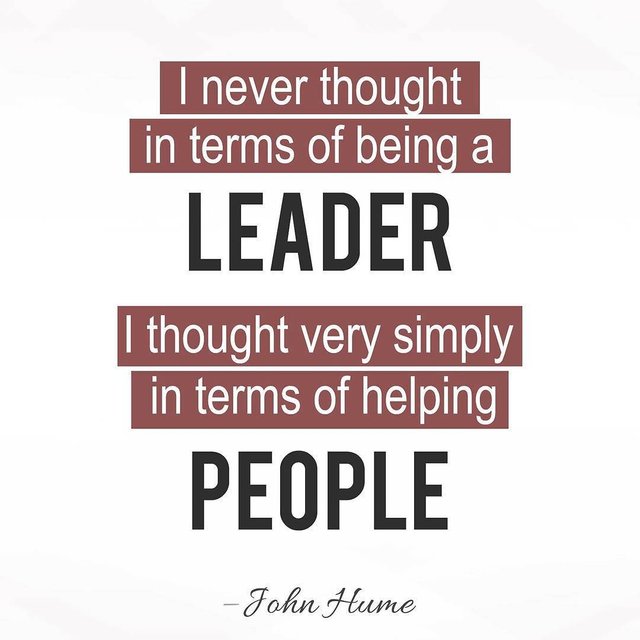 Being a Leader            