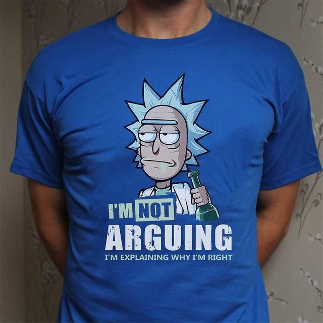 I'm not arguing